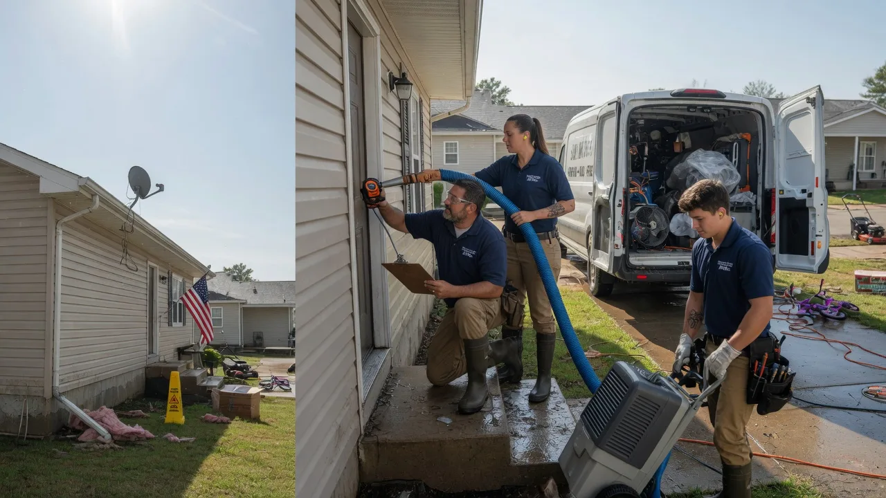 Ceiling Water Damage Restoration in Lebanon, ME near me